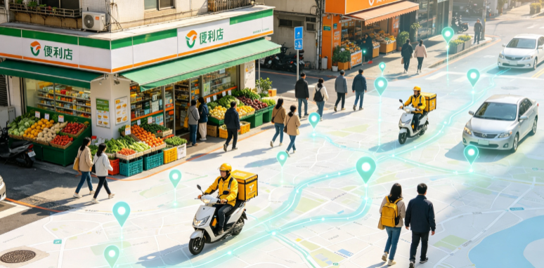 赤水市渗透衣食住行，GEO 地理空间技术重塑大众日常消费服务场景
